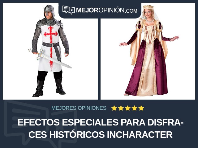 Efectos especiales para disfraces Históricos InCharacter