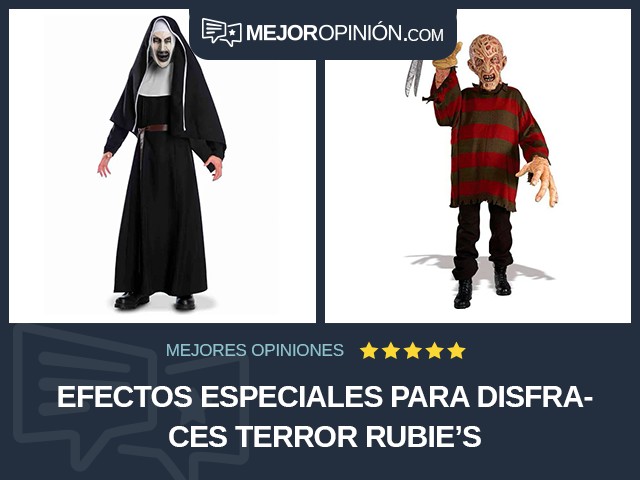 Efectos especiales para disfraces Terror Rubie's