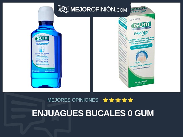 Enjuagues bucales 0 GUM