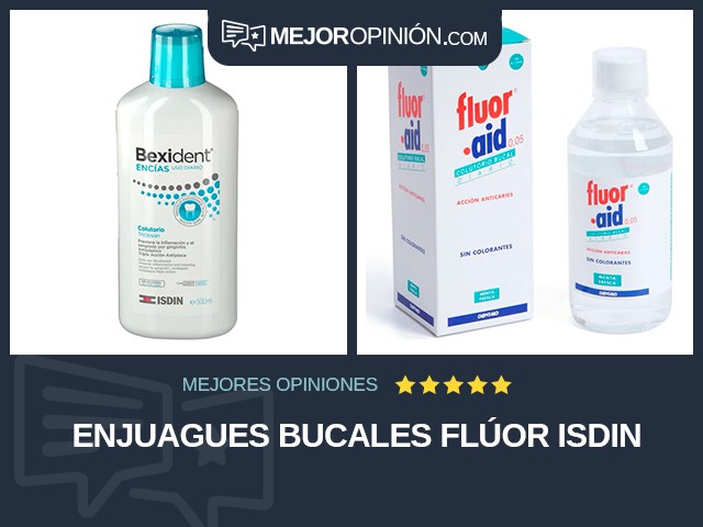 Enjuagues bucales Flúor ISDIN