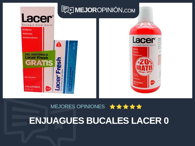 Enjuagues bucales Lacer 0