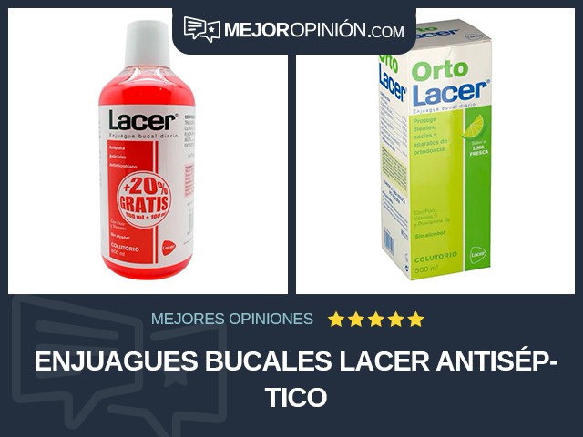 Enjuagues bucales Lacer Antiséptico