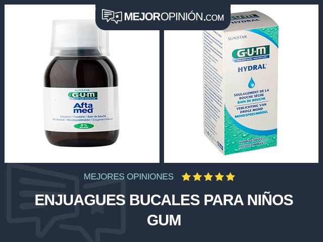 Enjuagues bucales Para niños GUM