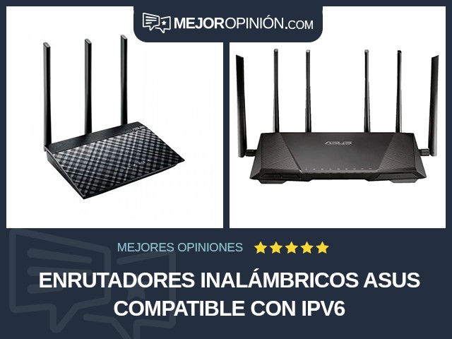 Enrutadores inalámbricos ASUS Compatible con IPv6