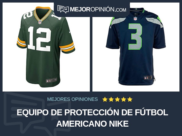 Equipo de protección de fútbol americano Nike