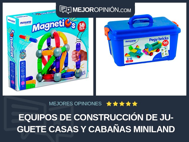 Equipos de construcción de juguete Casas y cabañas Miniland