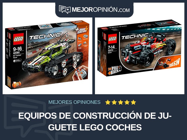 Equipos de construcción de juguete LEGO Coches