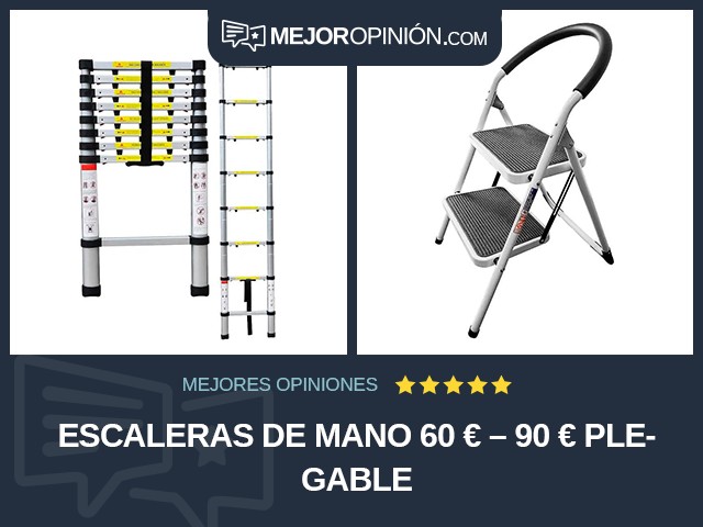 Escaleras de mano 60 € – 90 € Plegable