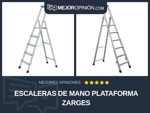 Escaleras de mano Plataforma ZARGES