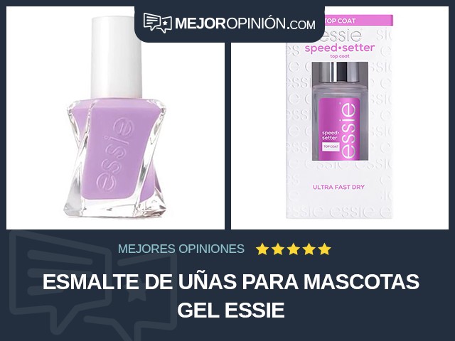 Esmalte de uñas para mascotas Gel essie