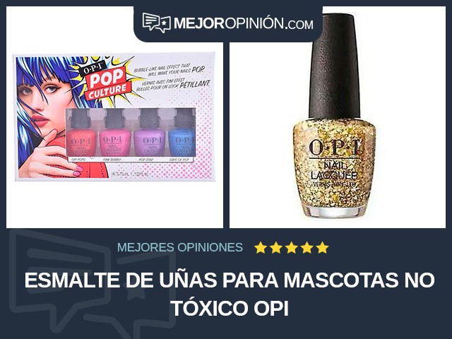 Esmalte de uñas para mascotas No tóxico OPI