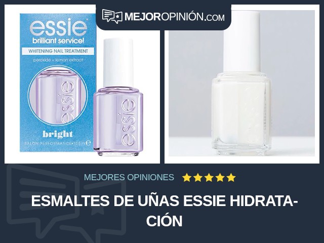 Esmaltes de uñas essie Hidratación