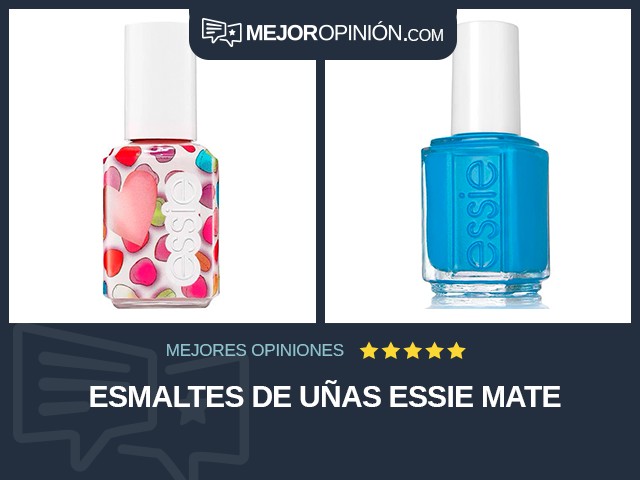 Esmaltes de uñas essie Mate