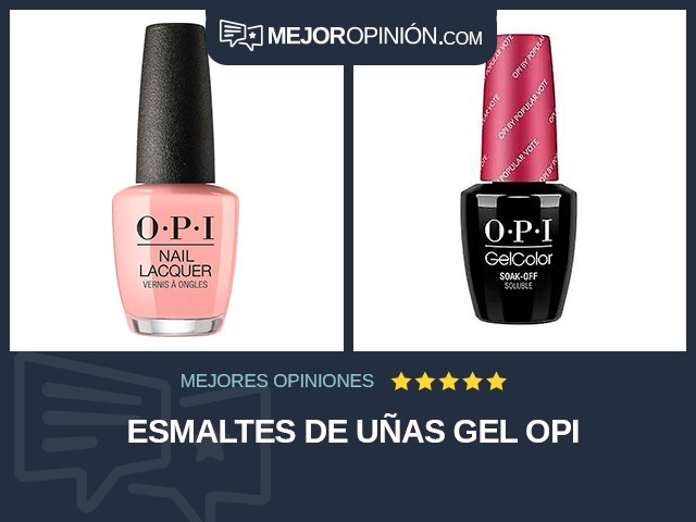 Esmaltes de uñas Gel OPI