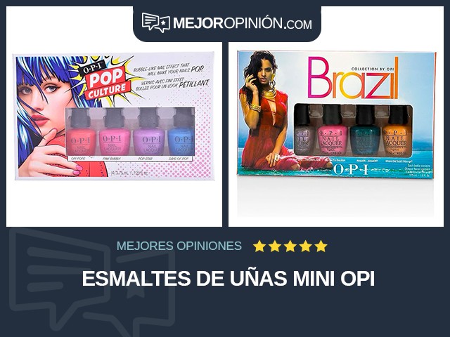 Esmaltes de uñas Mini OPI