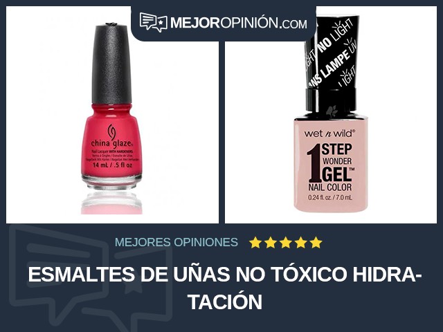 Esmaltes de uñas No tóxico Hidratación