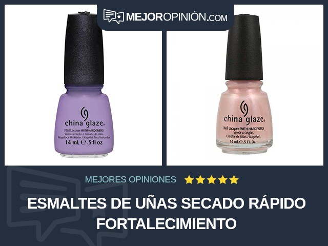 Esmaltes de uñas Secado rápido Fortalecimiento