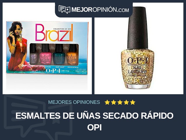 Esmaltes de uñas Secado rápido OPI