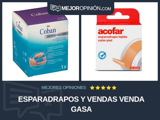 Esparadrapos y vendas Venda Gasa