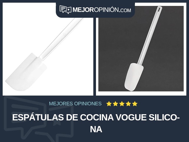 Espátulas de cocina Vogue Silicona