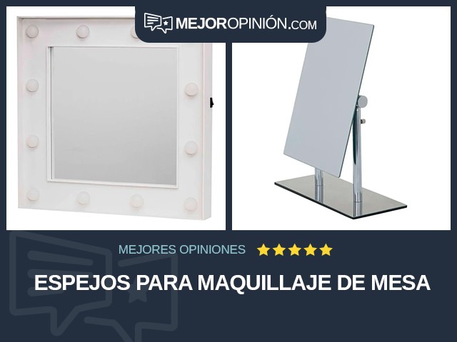 Espejos para maquillaje De mesa