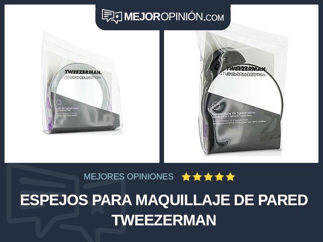 Espejos para maquillaje De pared Tweezerman