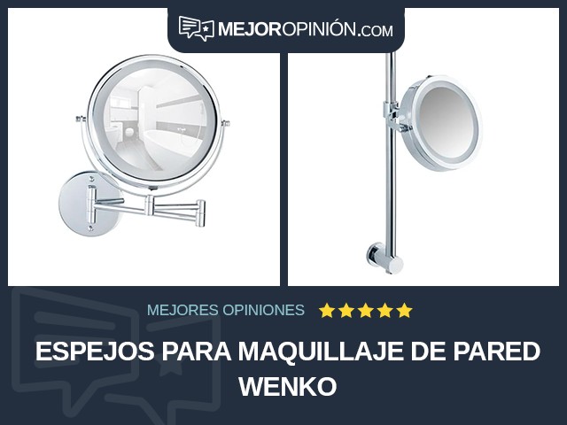 Espejos para maquillaje De pared WENKO