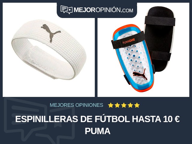 Espinilleras de fútbol Hasta 10 € PUMA