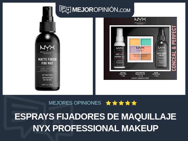 Esprays fijadores de maquillaje NYX Professional Makeup