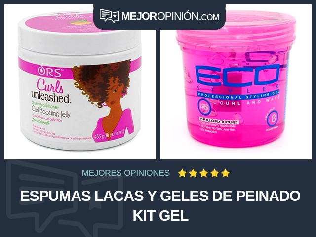 Espumas lacas y geles de peinado Kit Gel