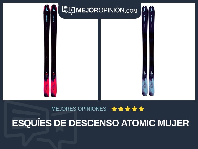 Esquíes de descenso Atomic Mujer