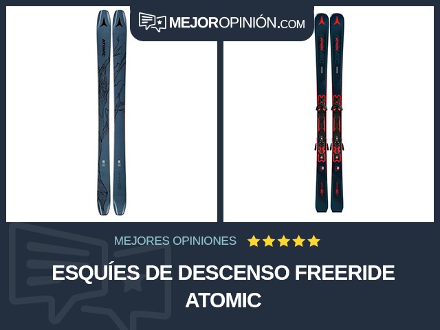 Esquíes de descenso Freeride Atomic