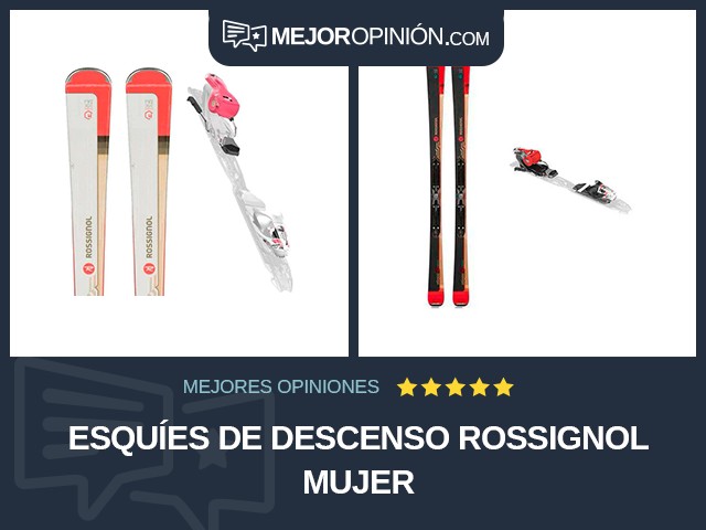 Esquíes de descenso Rossignol Mujer