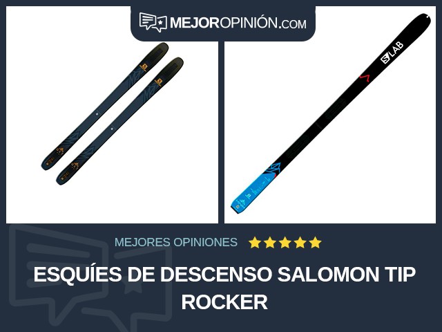 Esquíes de descenso Salomon Tip Rocker