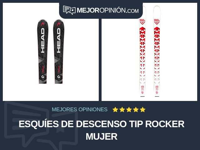 Esquíes de descenso Tip Rocker Mujer