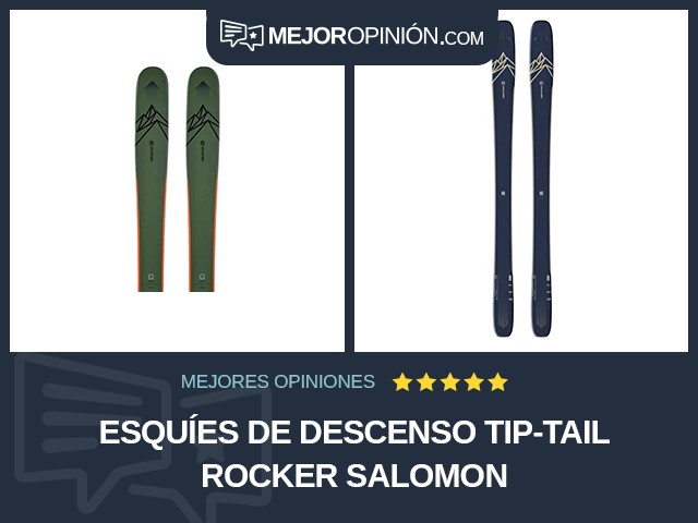 Esquíes de descenso Tip-Tail Rocker Salomon