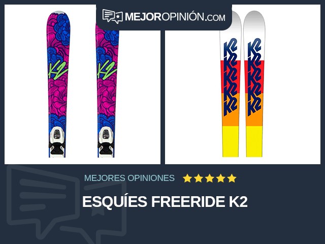 Esquíes Freeride K2