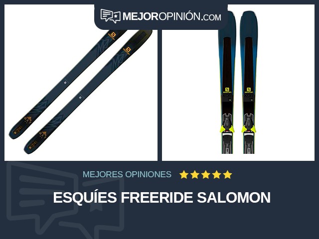 Esquíes Freeride Salomon