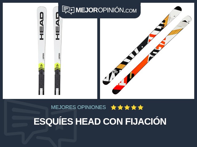 Esquíes HEAD Con fijación