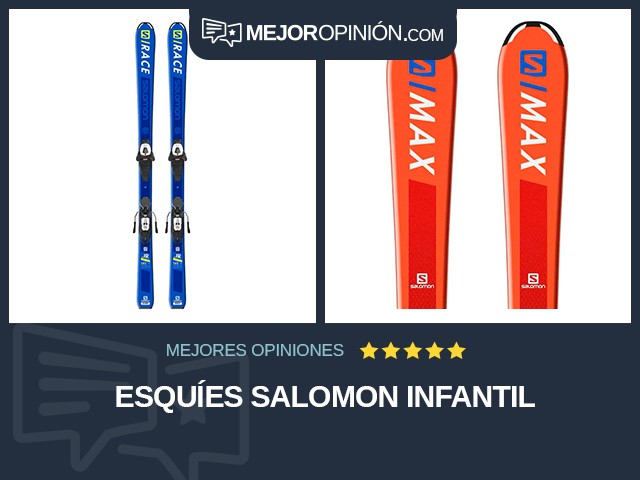 Esquíes Salomon Infantil