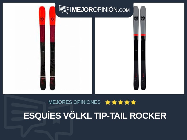 Esquíes Völkl Tip-Tail Rocker