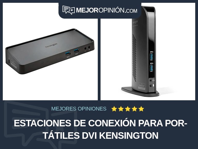 Estaciones de conexión para portátiles DVI Kensington