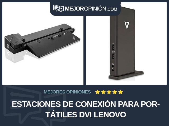 Estaciones de conexión para portátiles DVI Lenovo