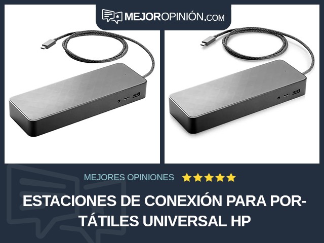 Estaciones de conexión para portátiles Universal HP