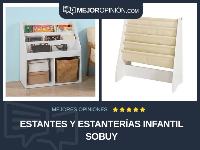 Estantes y estanterías Infantil SoBuy