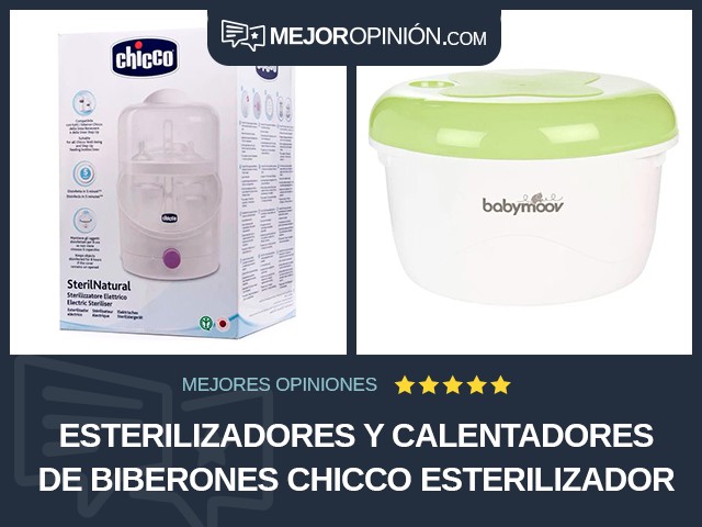 Esterilizadores y calentadores de biberones Chicco Esterilizador