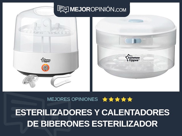 Esterilizadores y calentadores de biberones Esterilizador Tommee Tippee