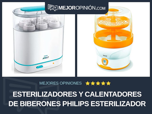 Esterilizadores y calentadores de biberones Philips Esterilizador