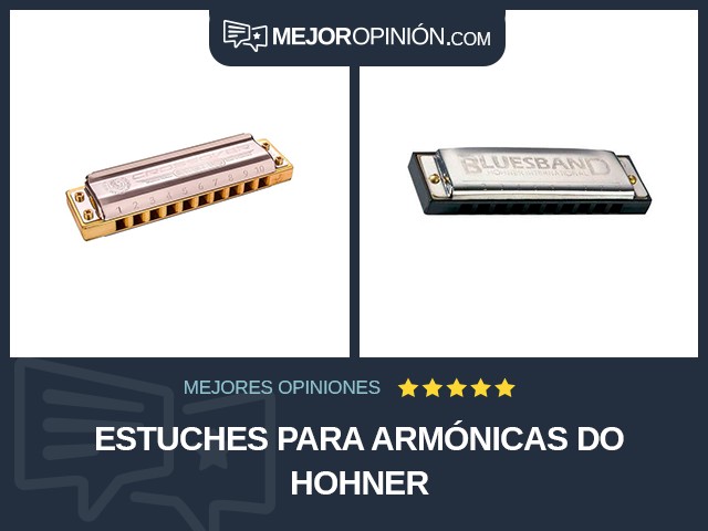 Estuches para armónicas Do HOHNER