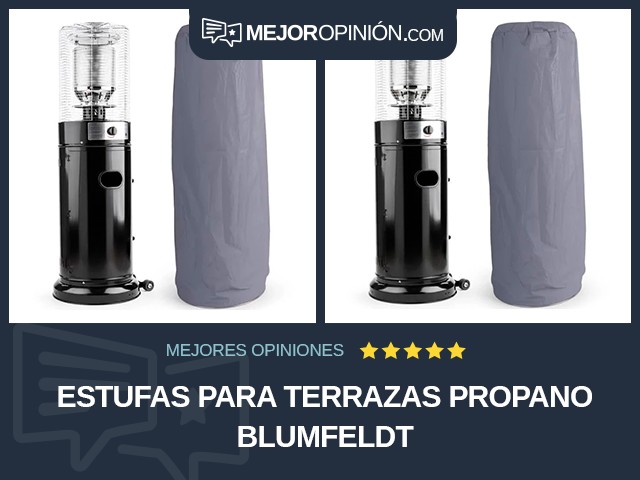 Estufas para terrazas Propano Blumfeldt